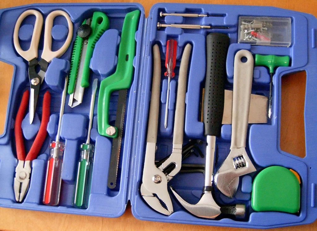 repair tools in case